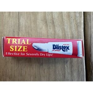 Vintage 1989 Blistex Lip Ointment Travel Size Relieves Cold Sores Dry Lips  Prop
